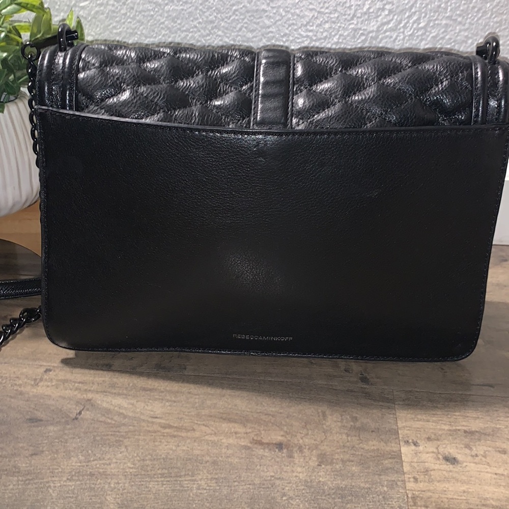NWT REBECCA MINKOFF LOVE JUMBO QUILTED CROSSBODY - Picture 4 of 14